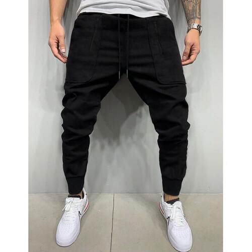 Men's Casual Slim Fitting Stretch Denim Jeans, Durable