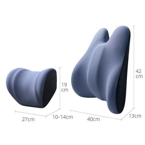 垫汽车机头枕护靠颈枕H9628785车用头枕腰套装车载可调节护腰靠司