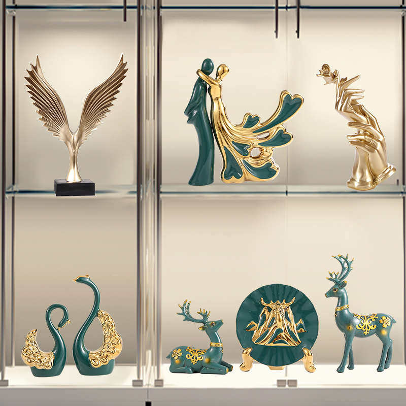 A947现代轻奢家居酒柜装饰品摆件客厅办公室书房桌面摆设乔迁送礼,特色手工艺,其他特色工艺品,淘宝优惠券,粉丝福利购,淘宝优惠卷