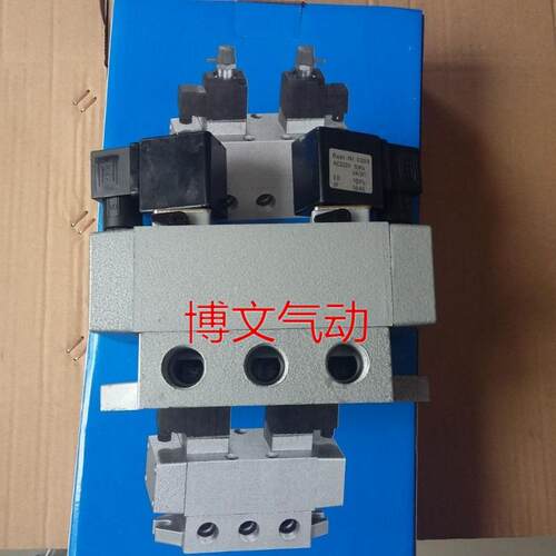 K25D2H-15电磁阀AC220V/DC24V二位五通四分双电控滑阀