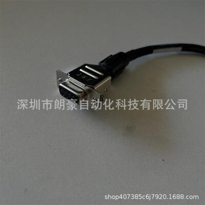 基恩士OP-80616圆形连接器12 针D-sub9针转换电缆0.2 m全新原装