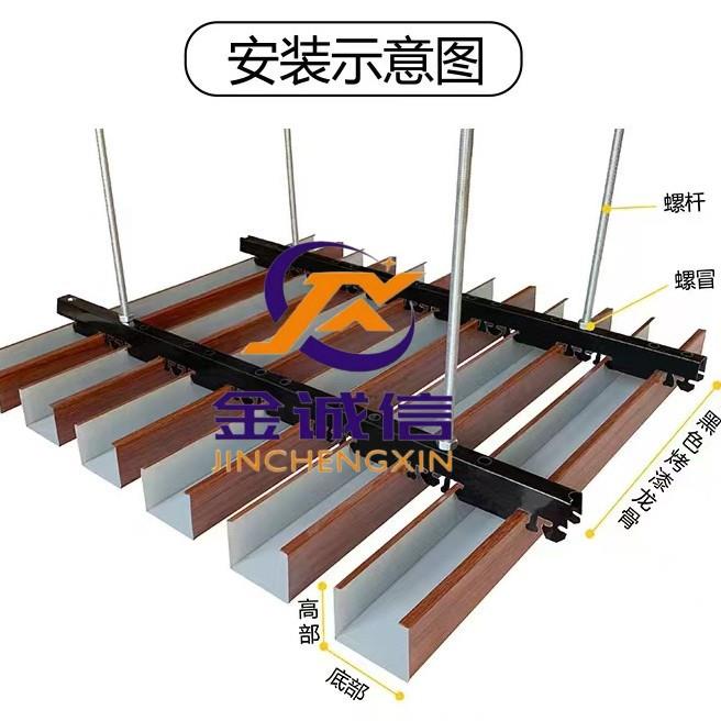 铝方通吊顶龙骨机铝型材槽铝天花铁万能方通设备