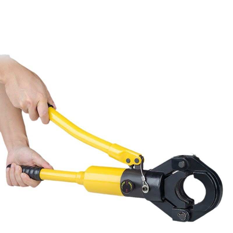 液压声测管接头工具双槽管子钳45 50 54 57 60液压不锈钢压管钳