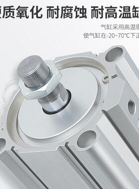 CQ2B大缸径大推力薄型气缸ACQ125/140/160-25-30-40-50-60-75S100