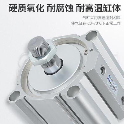 CQ2B大缸径大推力薄型气缸ACQ125/140/160-25-30-40-50-60-75S100