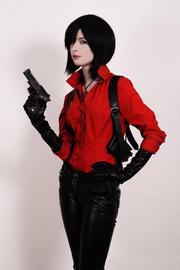 生化危机6艾达王Ada Wong 游戏Cosplay 女装定制