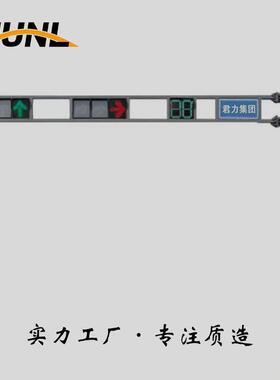 L型F型交通信号灯杆交通杆件半框架式信号灯杆红绿灯杆件道路灯杆