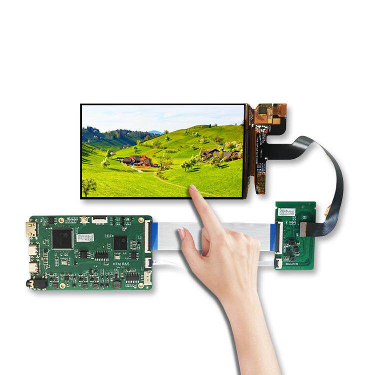 5.5寸1080X1920屏幕总成 AMOLED 高清FHD触摸显示屏mipi 自带触摸