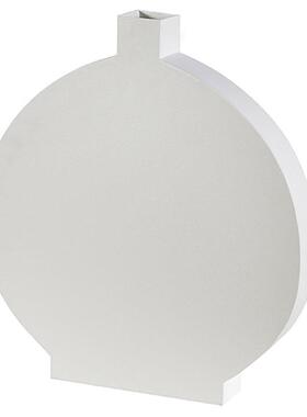 现简约金几何圆形插属代花花瓶酒店样板房客厅高IXL级感花器摆软