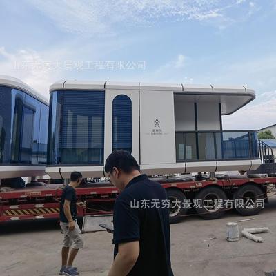 网红打卡民宿小屋 星空酒店民宿集成景观房屋 度假景观移动民房