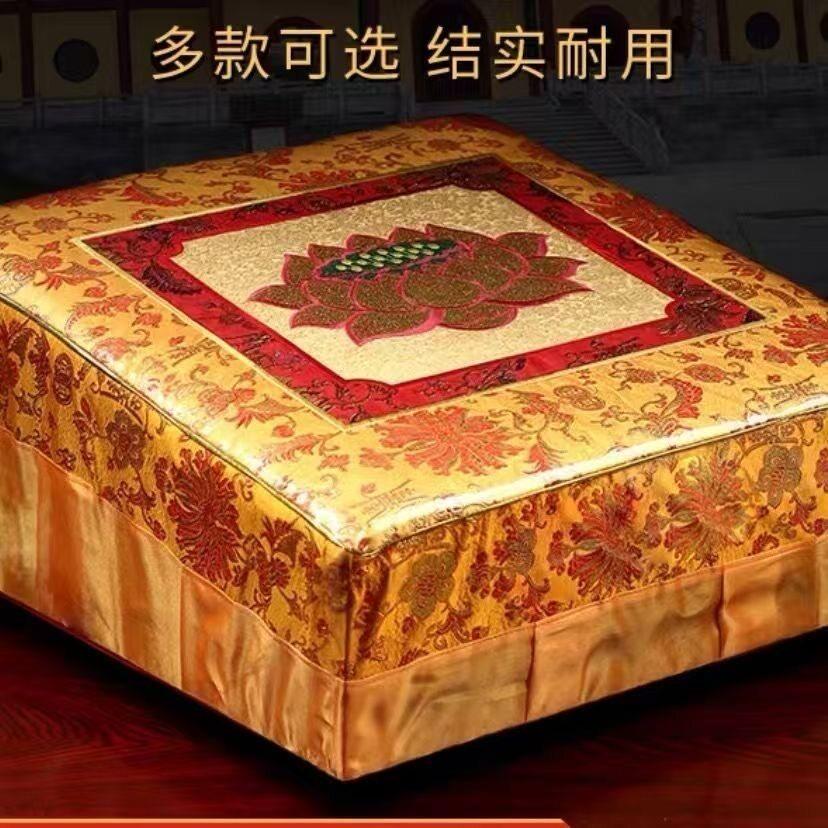 拜凳拜垫实木跪拜磕头椅子打坐禅修瑜伽蒲团家用凳垫墩套厂家直销