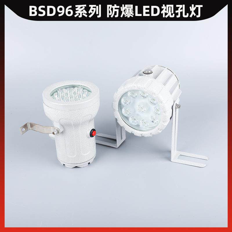 BSD96系列LED防爆视孔灯反应釜防爆视镜灯12V24V36V220V探照灯