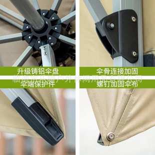 户外遮阳伞庭院伞罗马伞阳台露台别墅花园露天阳台摆摊庭院遮阳伞