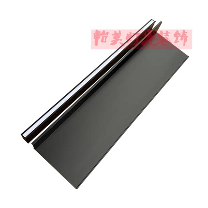 9QXC铝合金层板发光LED置物架收纳壁挂墙展示L型搁板书架带灯金属