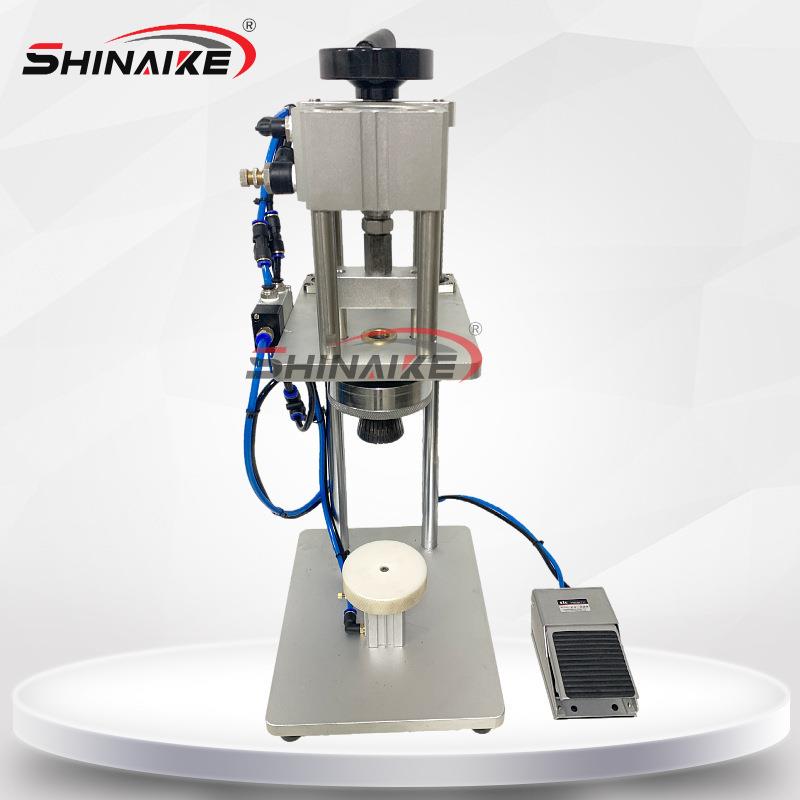 现货速气动夹扎口SNK-ZHAG机香水扎盖机泵头抓口机口香水机发扎口