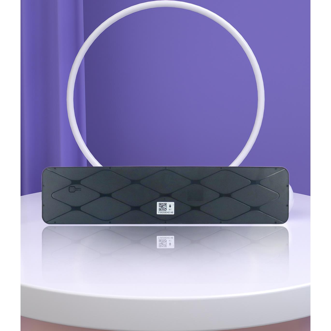 快乐夫号高马清无语音互动屏汽2车后窗le告d表情屏车载广表车小宝