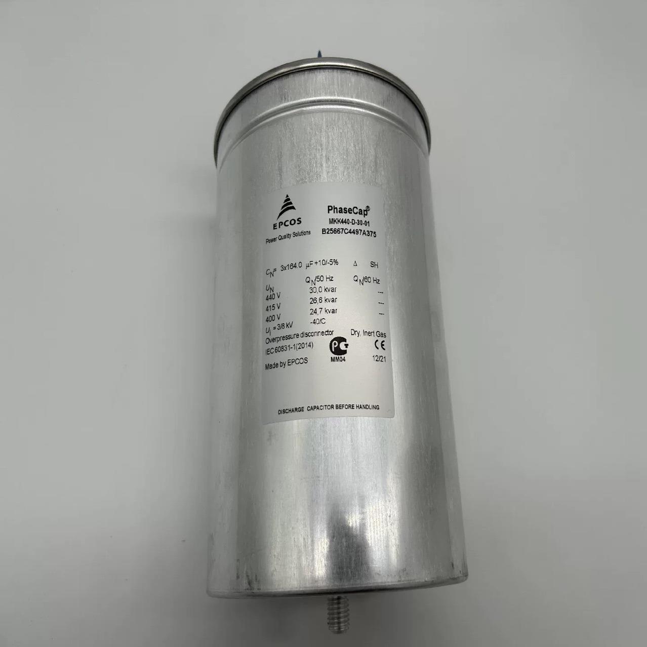 当天发货 B32304A5252B025 MKD525-D-25.0 EPCOS光伏风电电容器