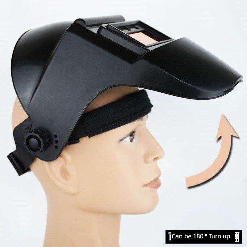 。 焊接面罩，焊接头盔，头戴式焊接头盔，自动智能调光保护，焊