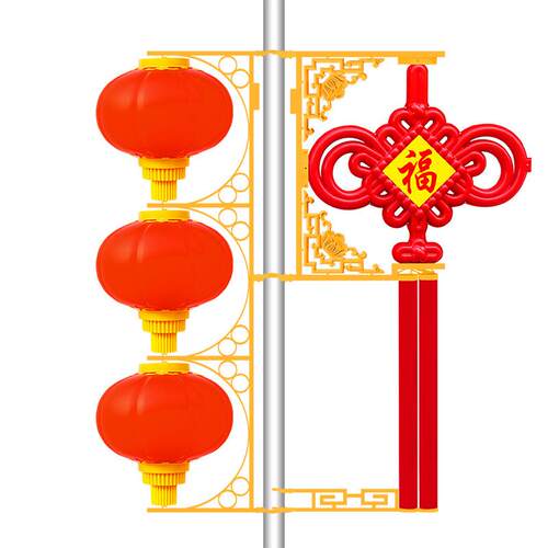 发光LED中国结路灯防晒装饰灯景观灯LED道路照明灯笼节日装饰灯