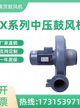 离茨 CX-125耐高温中压鼓风机2.2KW隔爆防腐透浦式中压风机