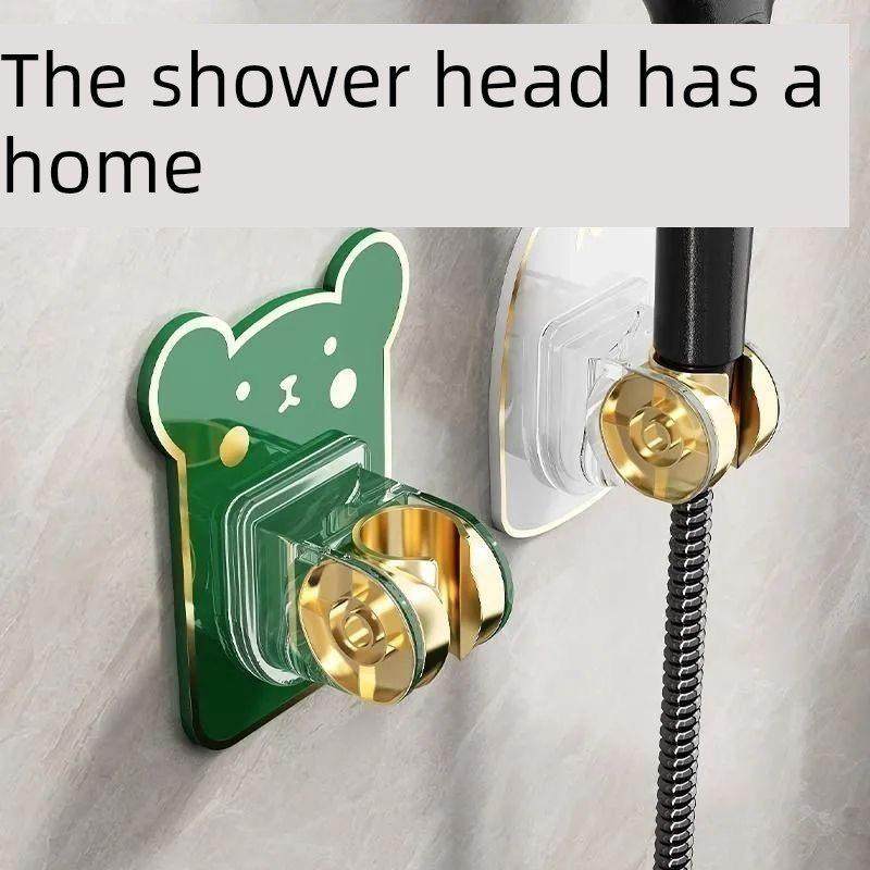 浴室喷淋浴固定器可调神头挂钩底座配件型无冲淋浴孔支架通用,家装主材,花洒配件,淘宝优惠券,粉丝福利购,淘宝优惠卷