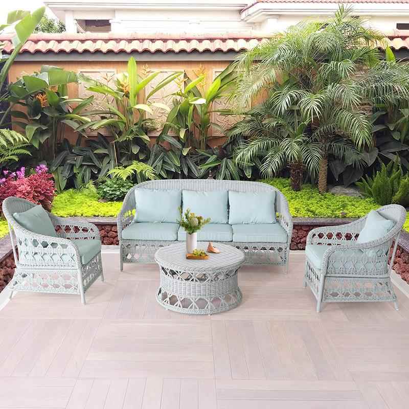 户外庭藤编沙发花园院室外GHI墅阳台别藤椅沙发茶组几防水防晒合