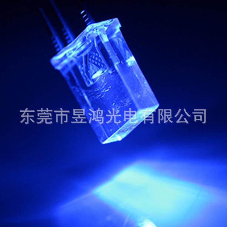 2*5*7mm方形明红蓝红绿绿l双色共阴共阳透342ed灯珠发蓝光二极管