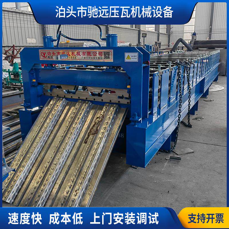 750型号楼承板压瓦机设备全自动楼层板成型机1025楼承板机