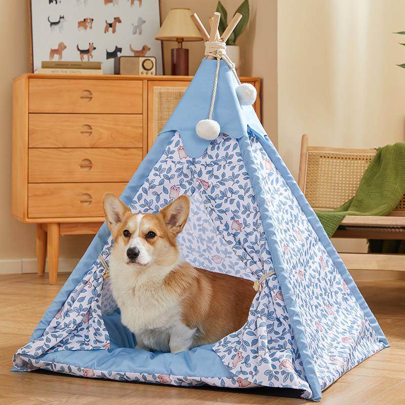 狗窝四季通用帐篷可拆洗柯基泰迪窝室内狗屋中小型犬别墅猫窝夏天,宠物/宠物食品及用品,狗窝/屋/帐篷/沙发,淘宝优惠券,粉丝福利购,淘宝优惠卷