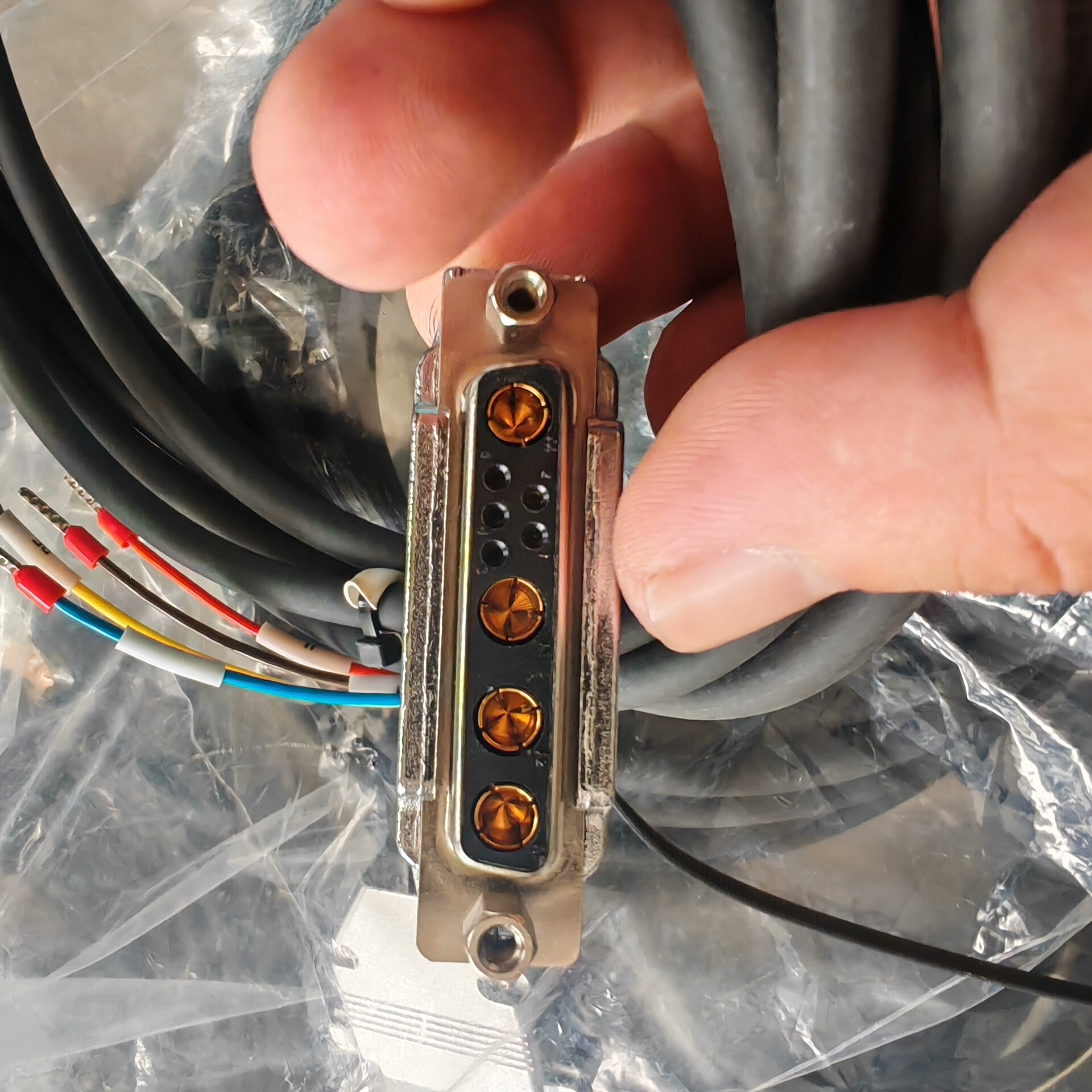 连接线！全新未使用！一起8条，线长短不一！镀金插头！母头！