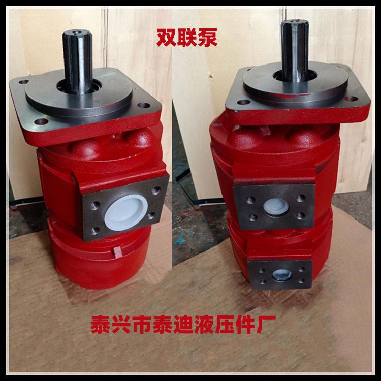 CBZ206/2040双联齿轮油泵重科16吨吊车双联泵1010000265
