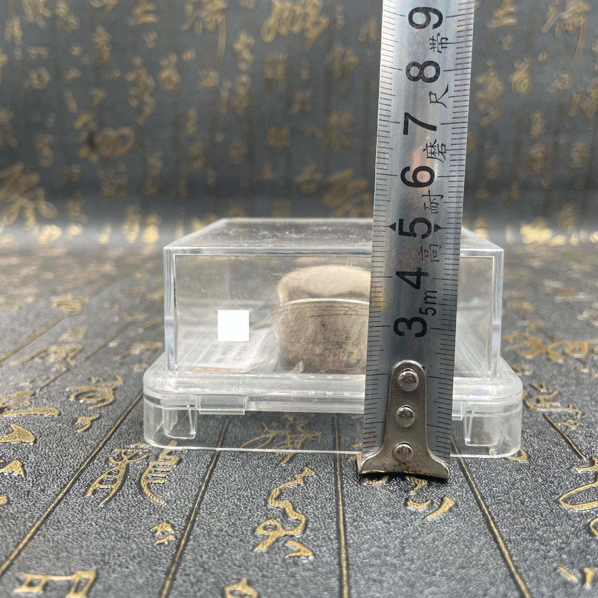 工艺品仿古做旧银锭轻元宝顺治年祥符县银元宝蜂窝元宝工艺品摆件