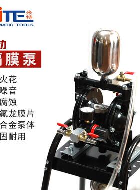 米特NT-805气动隔膜泵油漆喷漆泵抽油泵涂料液体增压输送泵