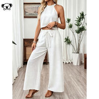 Q 12131 Women Beach Trousers Comfy Cover Up Comfortable trousers thumbnail 2