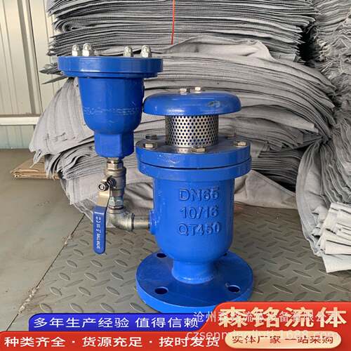 复合式排气阀高速排气阀自动进排气阀FSP4X-16/25球铁排气阀