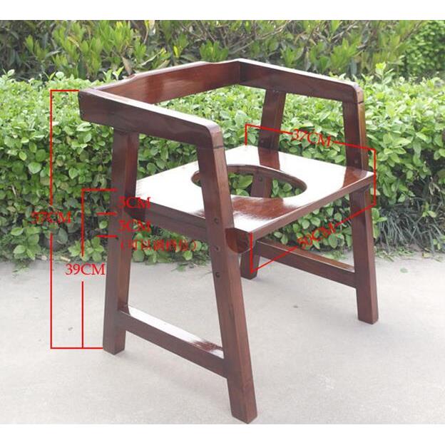 实木坐便椅老人座便器孕妇上厕所移动马桶扶手厕所椅大便椅坐厕凳