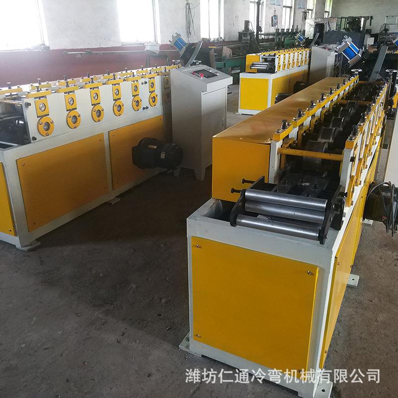 冷弯成型机玻璃导槽型材滚压设备汽车升降器冷弯金属加工铝型材