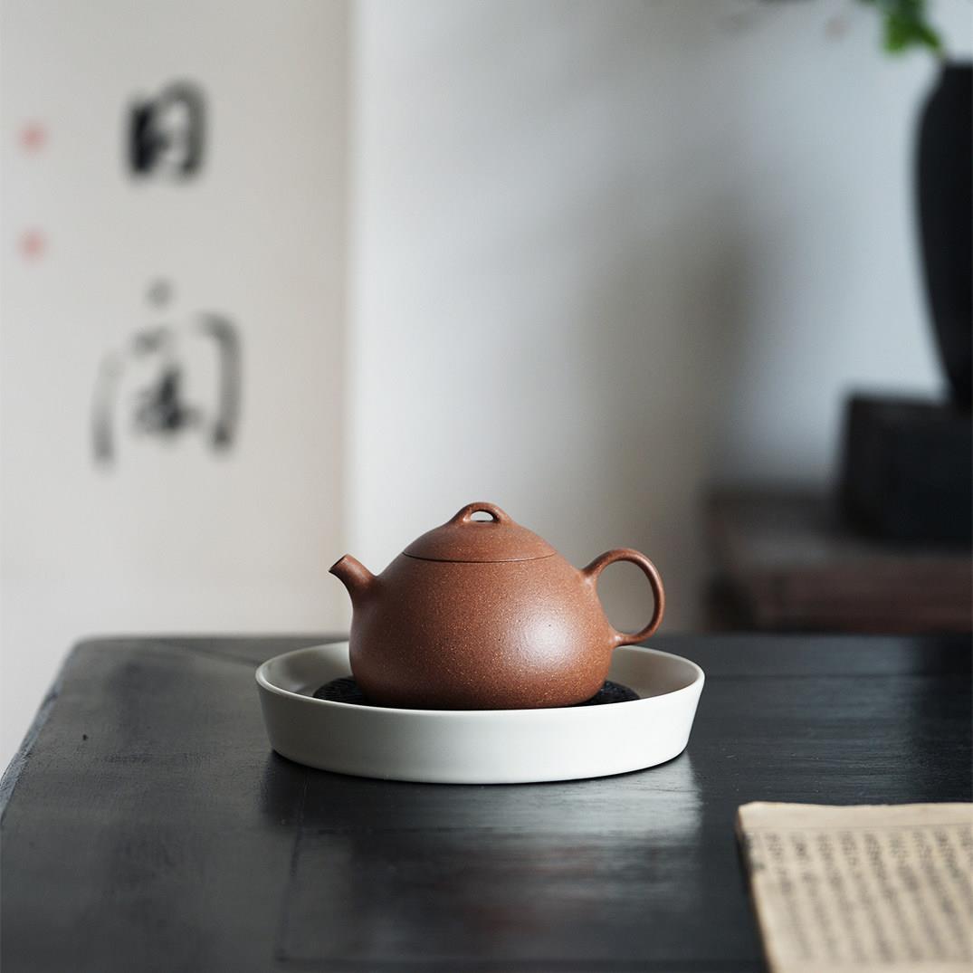 冬心秦权宜兴紫砂壶原矿老段泥手工制作家用茶具文人小品茶具礼盒