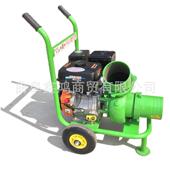 柴油离心泵6寸 灌溉农田汽油离心泵4寸 电启动178柴油推车离心泵