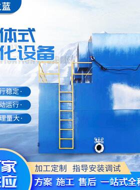 地埋式一体化处理设备 河水湖水地下水一体化净水器 工业净水设备