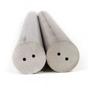 钨钢标孔缩孔双直孔330L长毛坯圆棒硬质合金开双直孔棒材高硬度