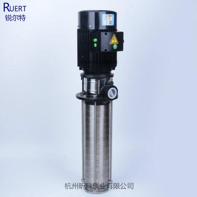 杭州昕科浸入式多级泵 机床泵RLK4-160/16 不锈钢高压冲洗泵选型