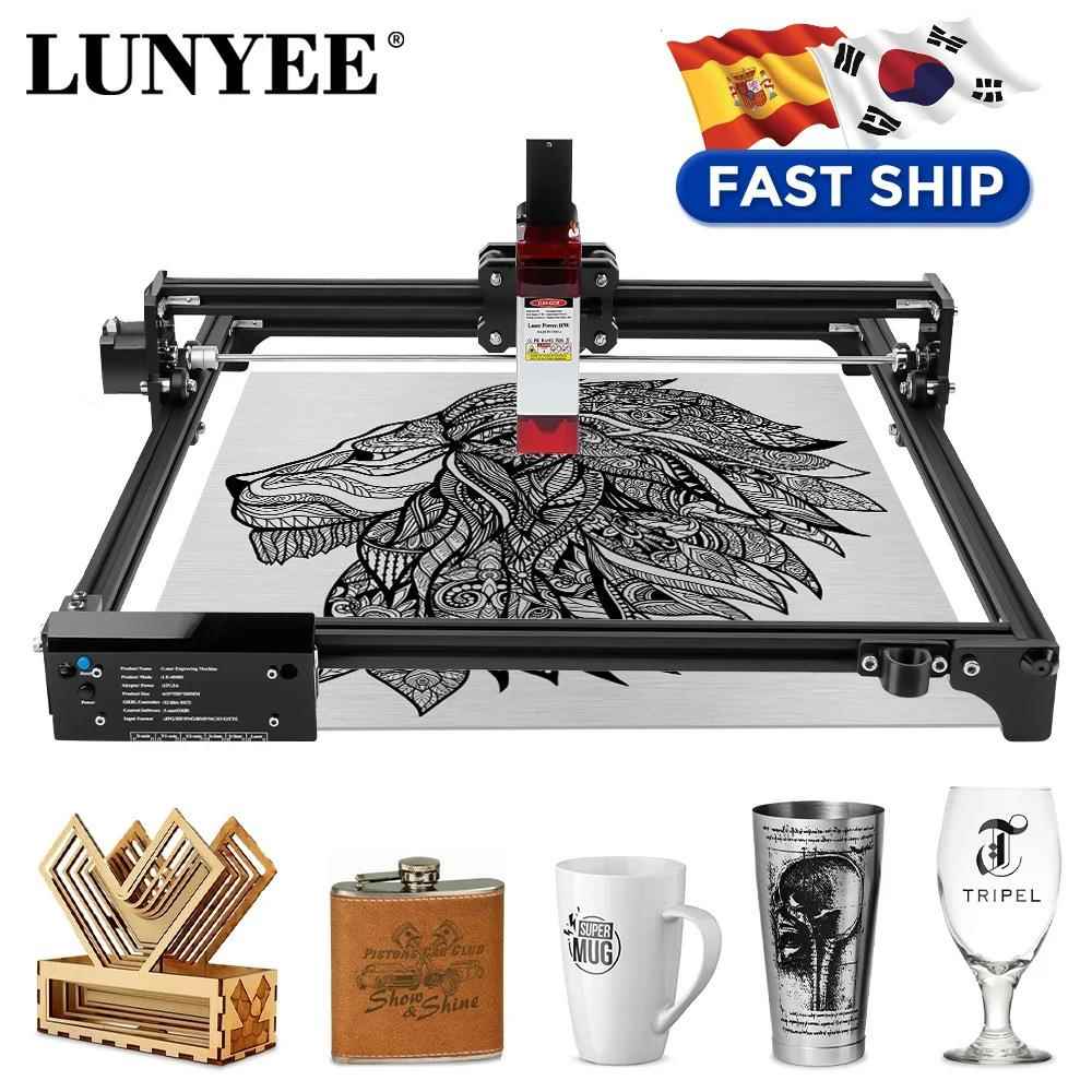 4040小型激光雕刻机饰品切割模具DIY打标木质两轴 半导体台式