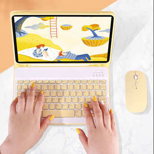 Pro11键盘保护套10.2蓝牙鼠标2018 适用2021新ipad 9.7寸平板皮套