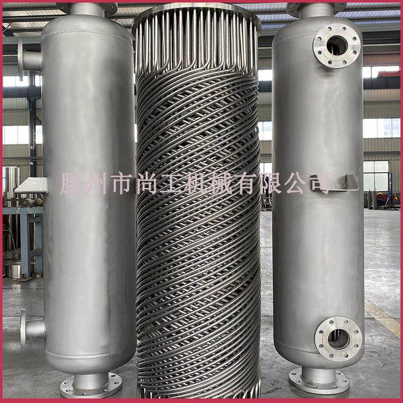缠绕管换热器蒸汽加热热交换器列管换热冷凝器烟气余热换热器