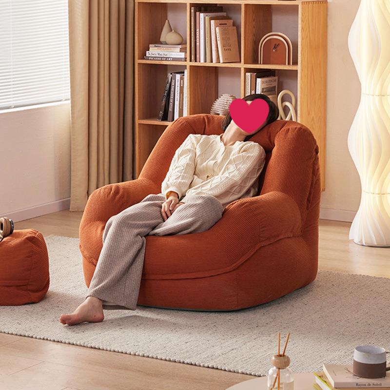 懒人沙阳睡台发躺可可榻榻米复古豆YLH袋小户型单人客厅小沙发椅