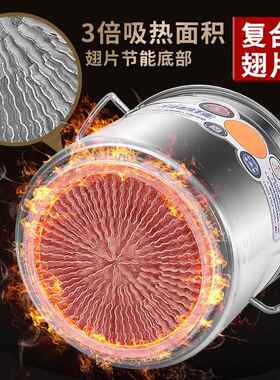 商用复面合底钢卤肉XQF桶340不锈翅片节能桶卤水桶大容量汤桶熟食