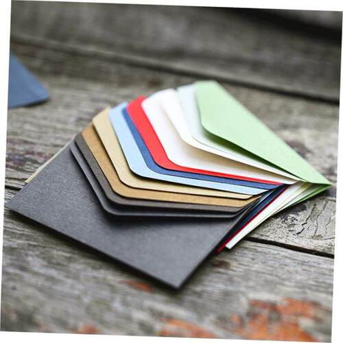 Mini card matching small envelope card storage bag