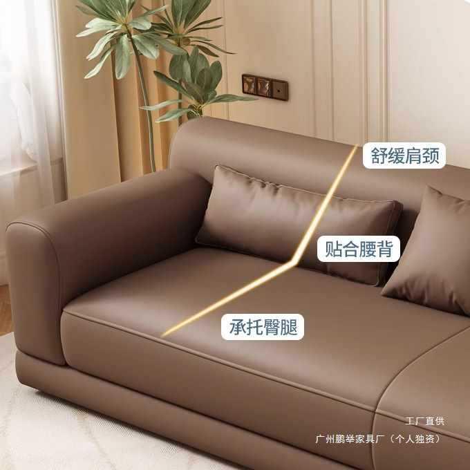 贵妃躺意式极客简小型单人贵妃位懒人沙发椅子家用厅卧贵妃圆柱美