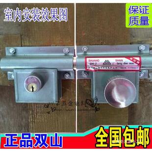 农村大铁门锁齿条双开门大门锁木门街扇防盗锁庭院老式通用型